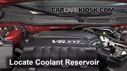 2013 Chevrolet Impala LT 3.6L V6 FlexFuel Coolant (Antifreeze) Check Coolant Level